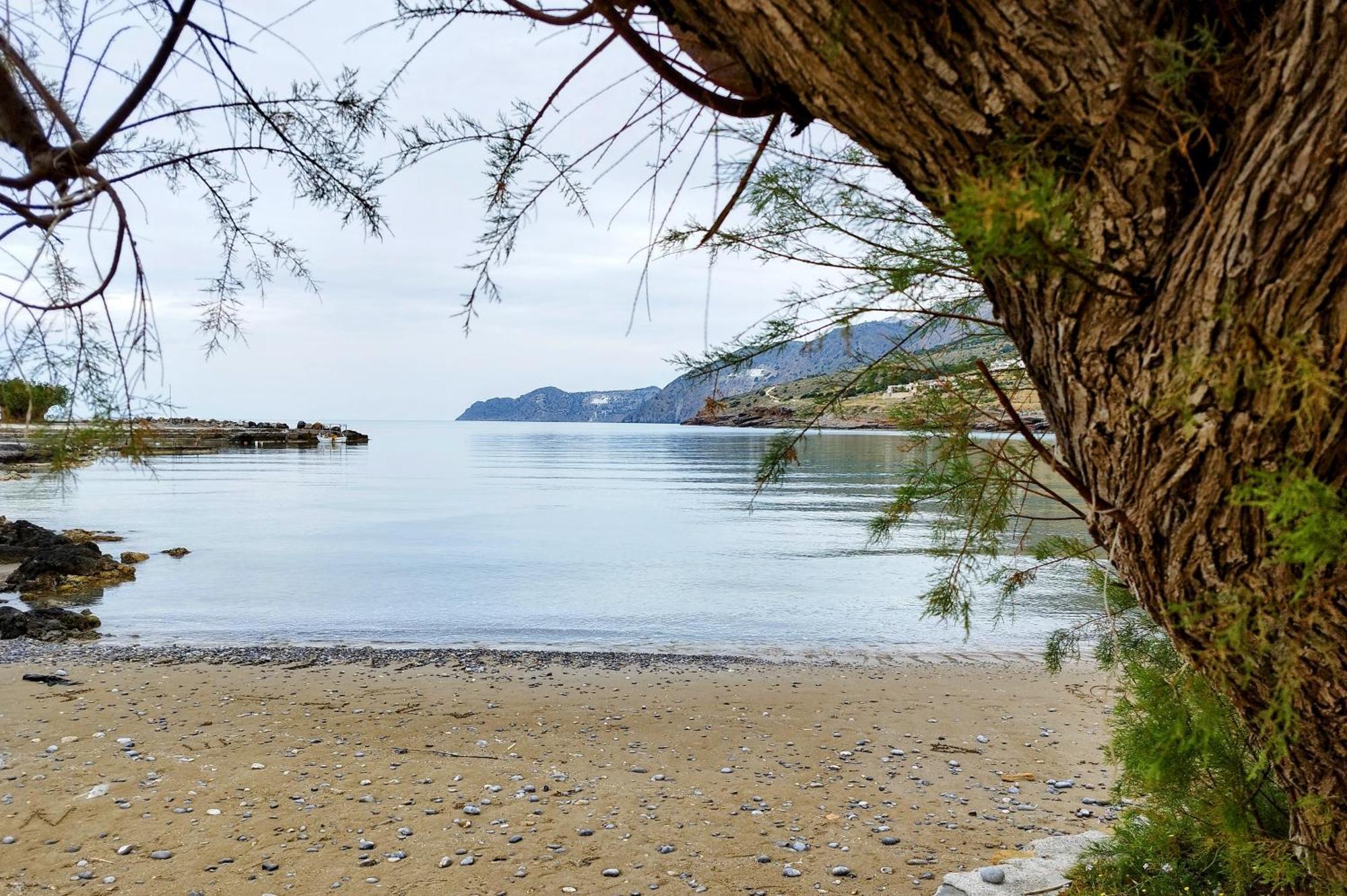 Tholos Alexandra'S Beachfront House Kavoúsion 外观 照片