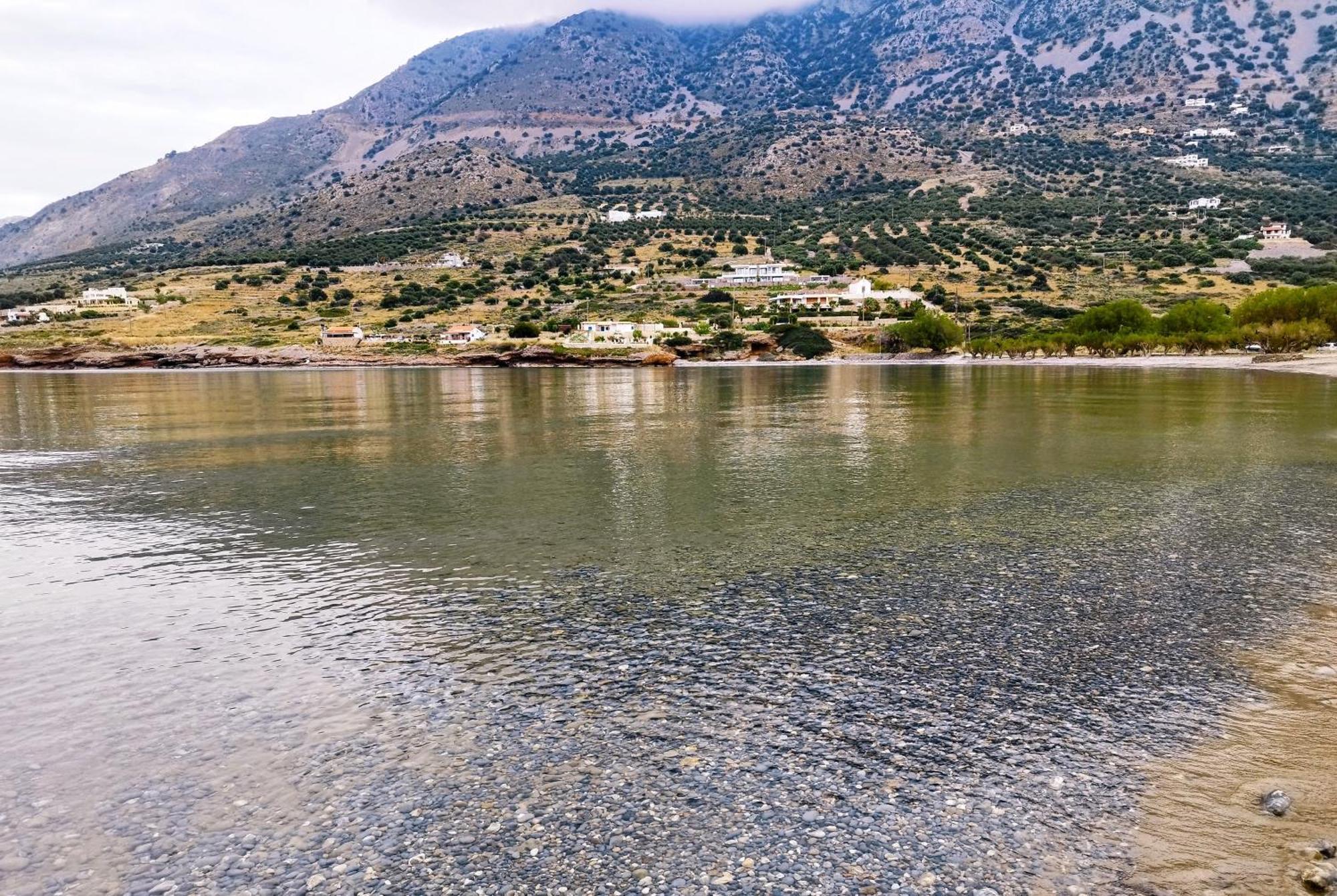 Tholos Alexandra'S Beachfront House Kavoúsion 外观 照片